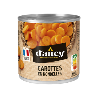 Image de Carottes rondelles D'AUCY - Boîte