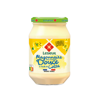 Image de Mayonnaise fine et douce LESIEUR, pot de