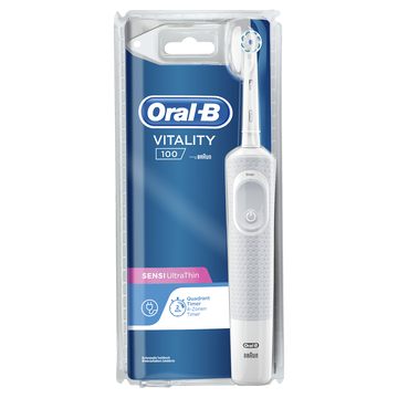 Blini Brosse À Dents Vitality 100 Sensitive Ultra Thin Oral B