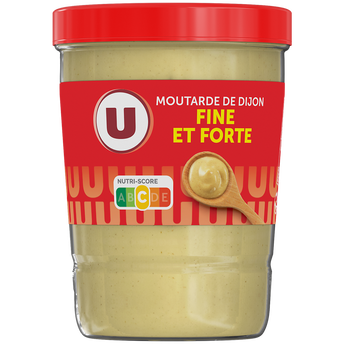 Image de U
Moutarde de Dijon verre cannelé 17cl