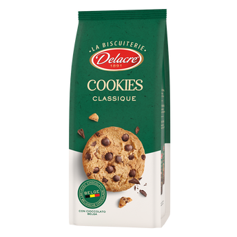 Image de Biscuits cookies pépites de chocolat DELACRE