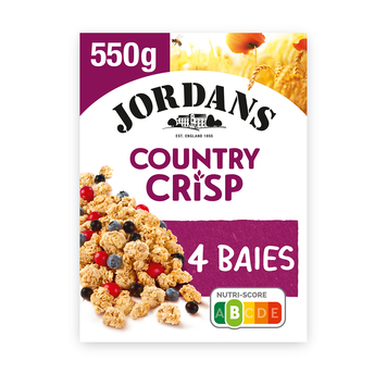 Image de Céréales Country Crisp aux 4 baies JORDANS