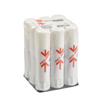 Image de Bâton de colle blanche 8g x9 - PRIX