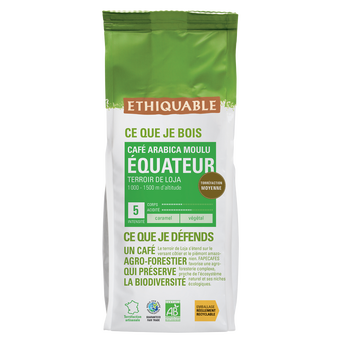 Image de Café moulu Bio ETHIQUABLE pure origine Equateur bio N°3 - Equateur