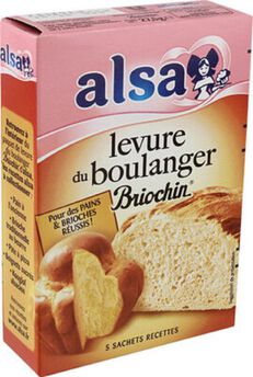 Image de Levure Briochin Alsa paquets x 5