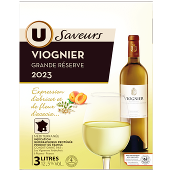 Image de U
Vin blanc Méditerranée Viognier IGP blanc - Fontaine à vin