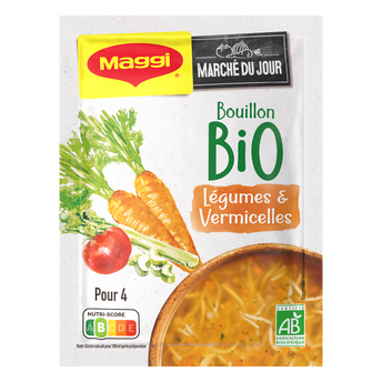 Image de Soupe Bio légumes er vermicelles MAGGI