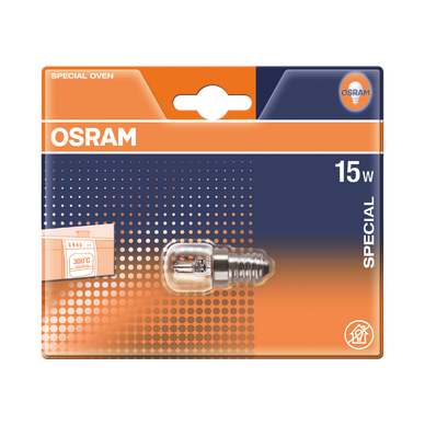 Ampoule tube pour four OSRAM 230V 15W Culot E14 - Claire - Super U, Hyper  U, U Express 