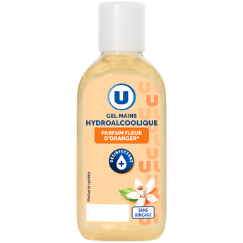 Image de BY U
Gel main hydroalcoolique sans rinçage fleur oranger, flacon
