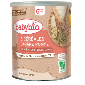 Image de Céréales 3 fruits avec quinoa BABYBIO