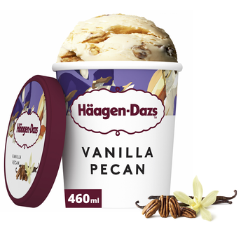 Image de Crème glacée vanille pécan HÄAGEN DAZS en pot