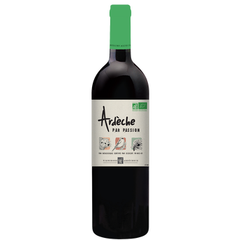 Image de Vin Rouge Ardèche IGP rouge Ardèche par Passion Bio