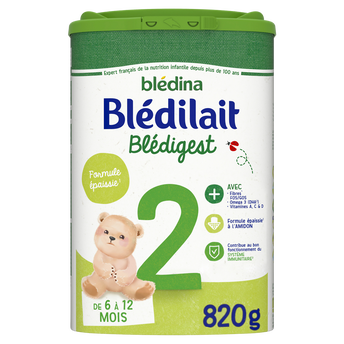 Image de Lait en poudre bébé 2ème âge de 6 à 12 mois BLEDILAIT BLEDINA