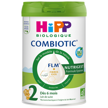 Image de Lait 2eme age Epaissi BIO 6-12M HIPP COMBIOTIC NUTRIGEST