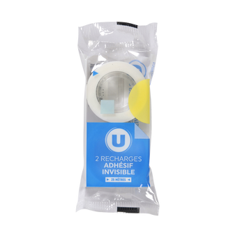 Image de U
Recharge adhésif invisible, 19mmx25m, 2