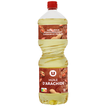 Image de U
Huile d'arachide  bouteille de 1