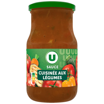 Image de U
Sauce cuisinée aux légumes