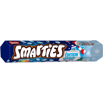 Image de Confiserie chocolat SMARTIES bleu édition givrée