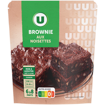 Image de U
Préparation Brownies aux éclats de noisettes  doy pack de