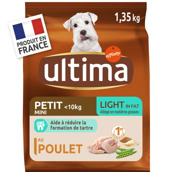 Image de Croquettes pour chien mini light ULTIMA