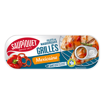 Image de Filets de maquereaux grillés à la mexicaine  SAUPIQUET