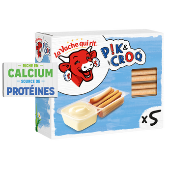 Image de Fromage Enfant Pik&Croq VACHE QUI RIT - 8 barquettes