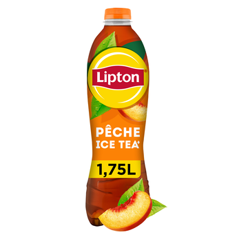 Image de Boisson au thé pêche LIPTON ICE TEA - Bouteille