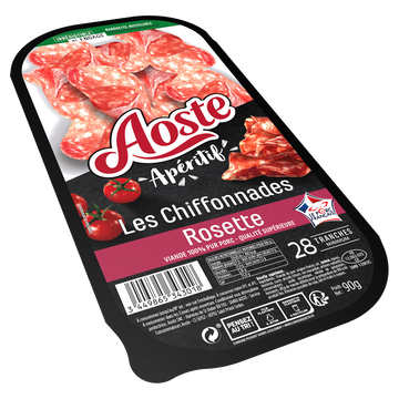 Aoste Rosette Chiffonnades Vpf Aoste 90g
