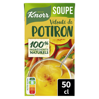 Image de Velouté de potiron à la créme fraiche KNORR, brique de