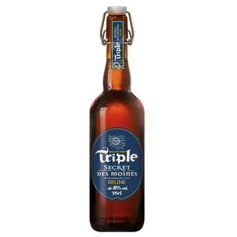 Image de Bière brune TRIPLE SECRET DES MOINES 8°