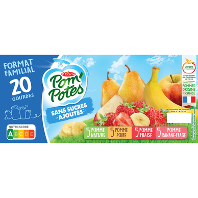 Pom'Potes® : des gourdes 100% recyclables d'ici 2 ans - La veille des  innovations alimentaires