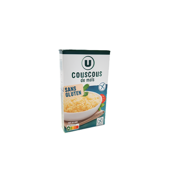 Image de U SANS GLUTEN
Couscous de maïs sans gluten