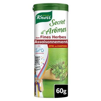 Image de Secret d'Arômes assaisonnées en poudre aux fines Herbes KNORR tube 60goffre