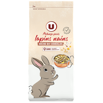 Image de U
Mélange pour lapins nains aux céréales