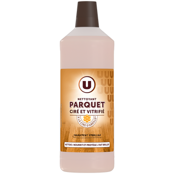 Image de U
Nettoyant parquets cirés et vitrifiés, flacon