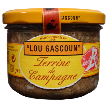 Lou Terrine De Campagne Lou Gascoun Label Rouge Pfso 180g