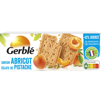 Image de Biscuits pistache abricot GERBLE - 4x4