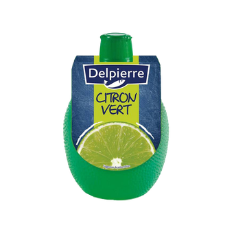 Image de Jus de citron vert pasteurisé à base de concentré DELPIERRE 20cl