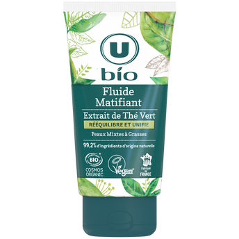 Image de U BIO
Fluide matifiant au thé vert  tube de