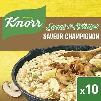 Image de Bouillon de poule saveur champignon KNORR CUBES