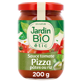 Image de Sauce tomate cuisinée aux olives pates/riz/pizza bio JARDIN