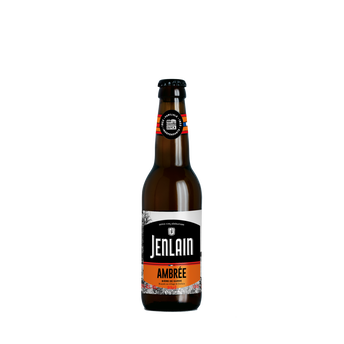 Image de Bière ambrée JENLAIN, 7,5°, bouteille de