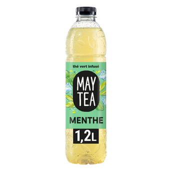 Image de Thé glacé saveur Menthe MAYTEA - la bouteille