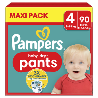 Image de Couches culottes Baby Dry Pants PAMPERS maxi pack T4