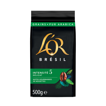 Image de Café en grains L'OR Brésil Intensité 5 - 100% Arabica