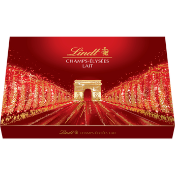 Image de Assortiment Confiserie Chocolat Champs-Elysées 44 bouchées lait LINDTboîte