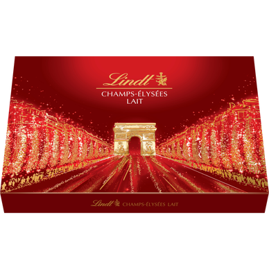 Champs-Elysées assortiment 22 bouchées LINDT boîte cadeau 237g - Super U,  Hyper U, U Express 