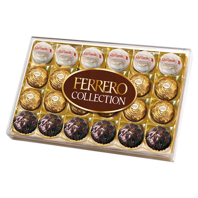 Assortiment de chocolats FERRERO COLLECTION : Boîte 48 pièces - 518g à Prix  Carrefour