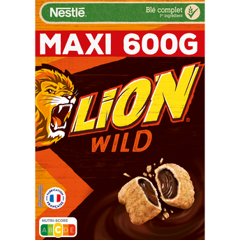 Image de Céréales au caramel et chocolat LION WILD