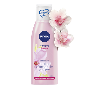 Image de Tonique douceur pour peaux sèches et sensibles NIVEA, flacon de